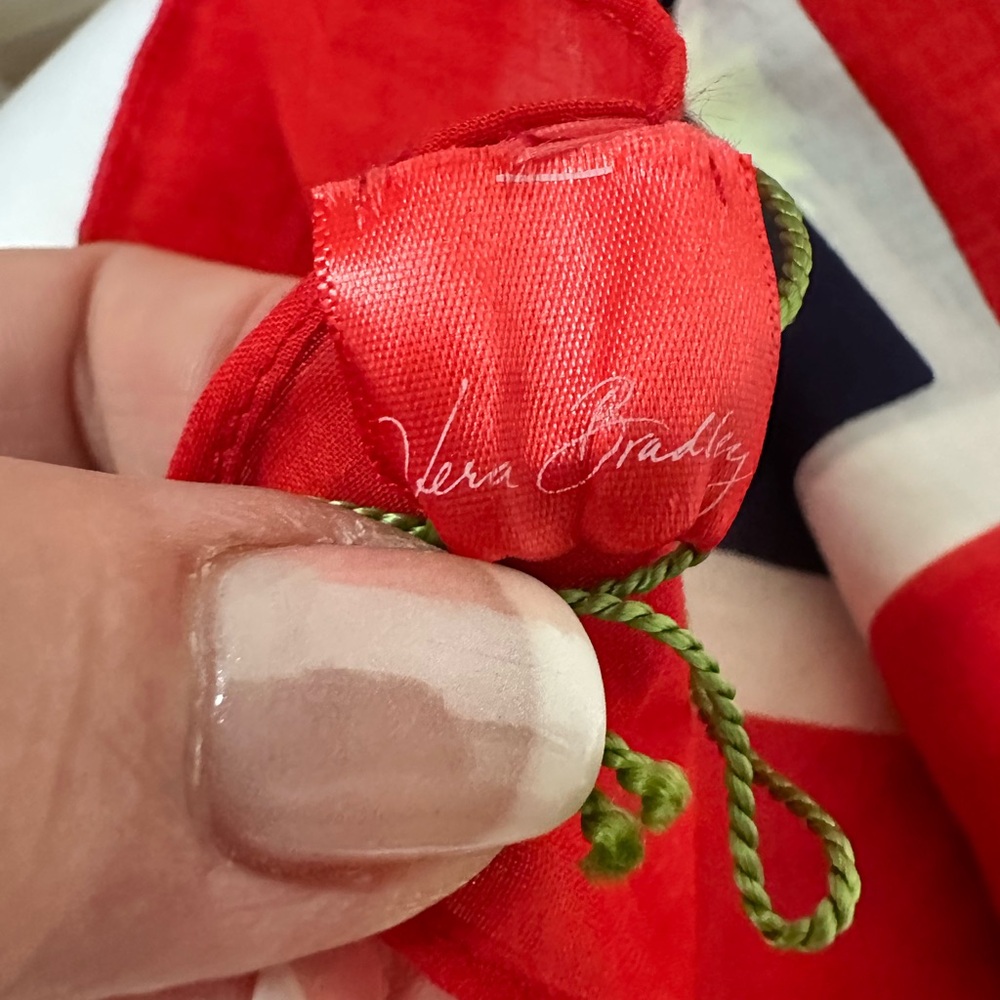 Vera Bradley Large Patterned Scarf - Picture 4 of 7